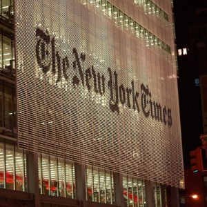 Goodbye New York Times?