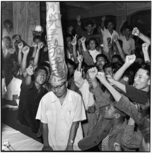 Public struggle session during the Cultural Revolution